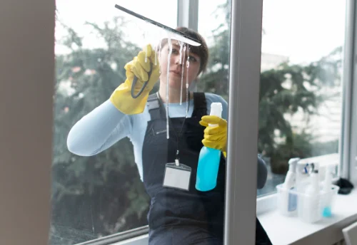 Nettoyage de vitres intérieures et extérieures à Savigné-l'Évêque